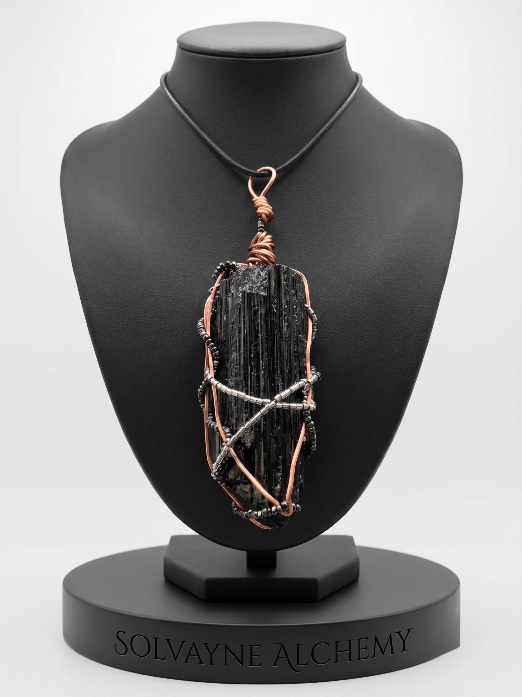 The Copper Anchor - Tourmaline and Hematite