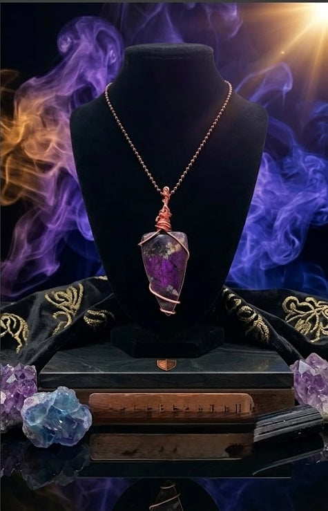 The Breakthrough Portal - Purpurite Pendant
