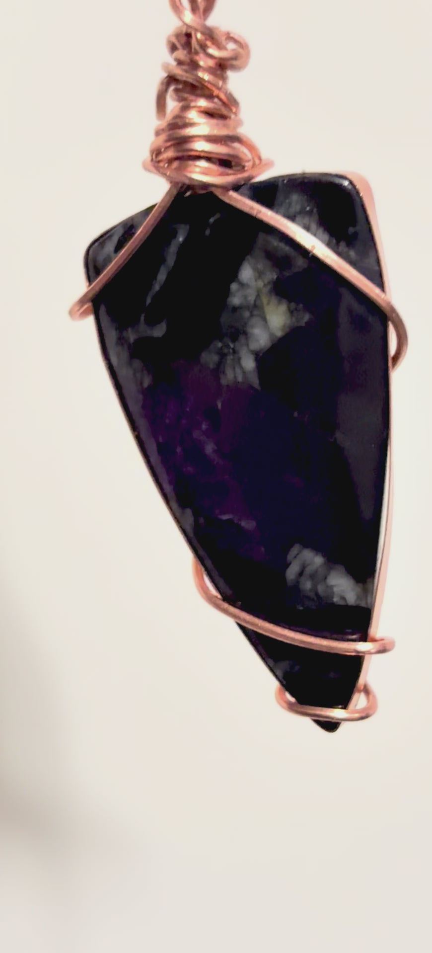The Breakthrough Portal - Purpurite Pendant